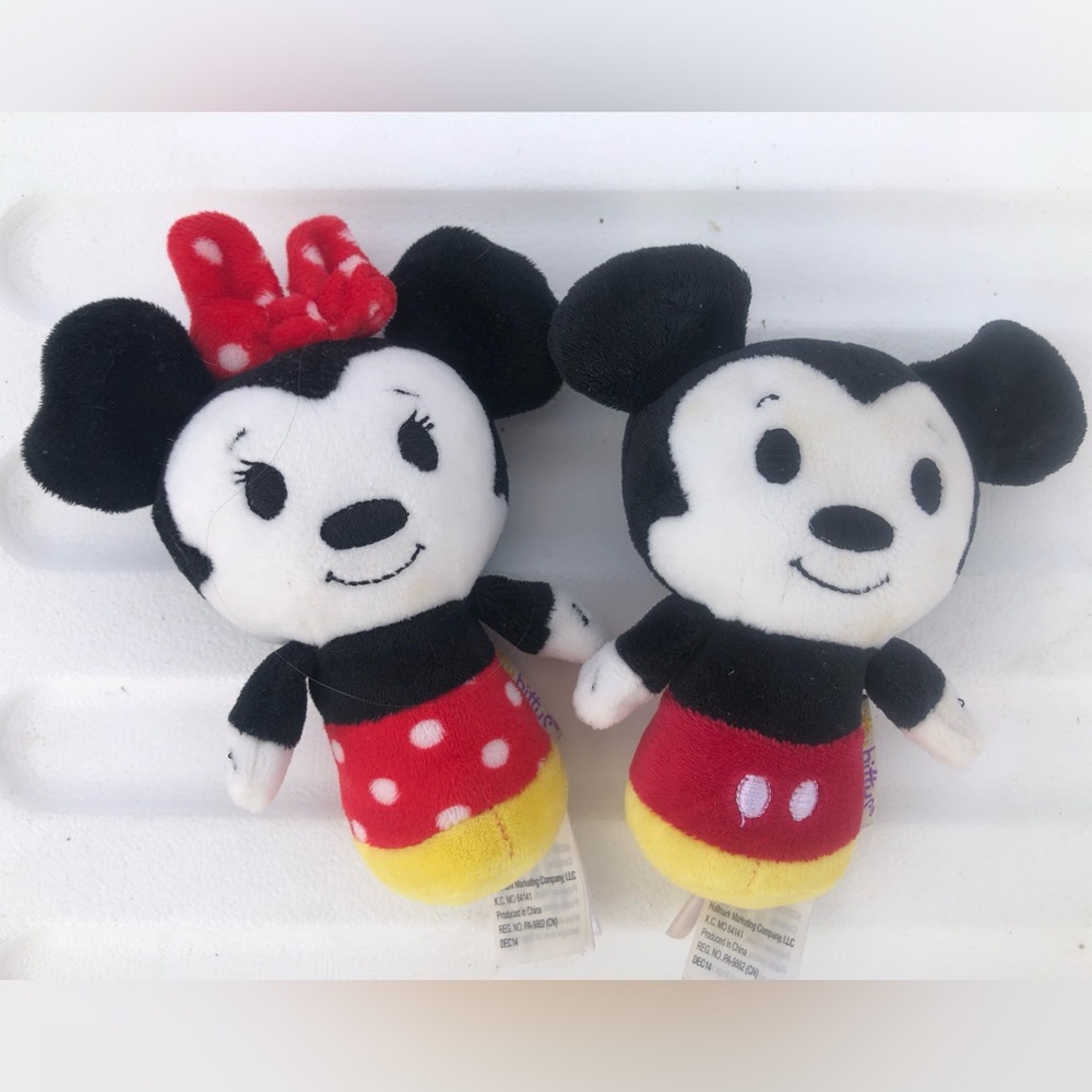 Minnie & Mickey itty bittys